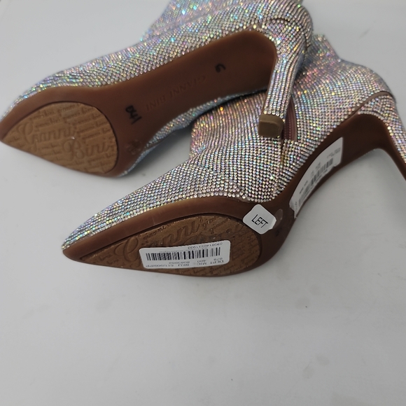 Gianni Bini Annina Rhinestone Embellished Stiletto Dress Booties - Picture 5 of 14